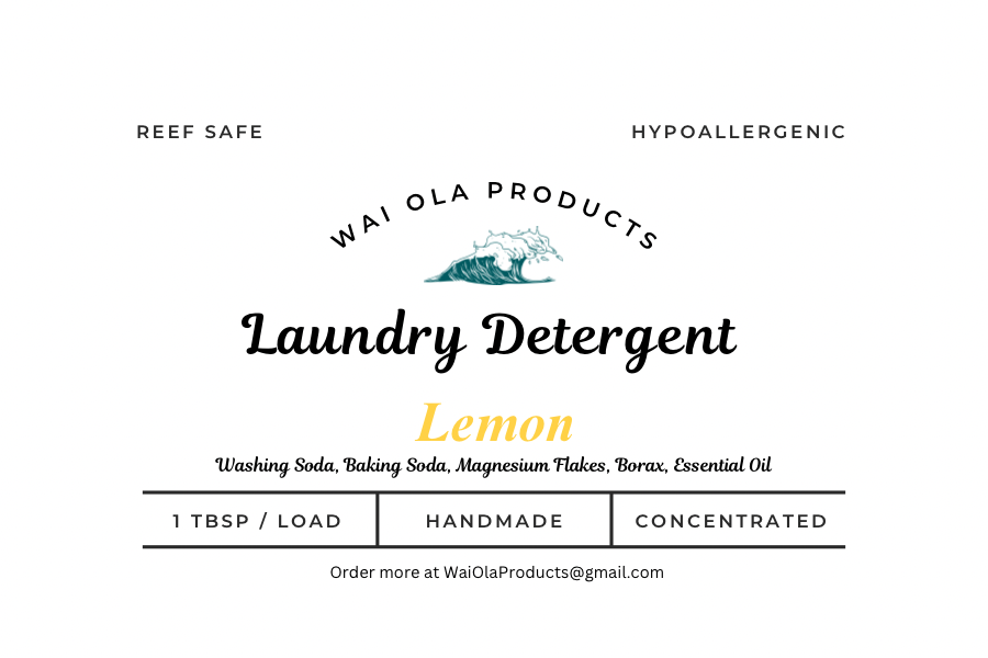 Laundry Detergent - Lemon