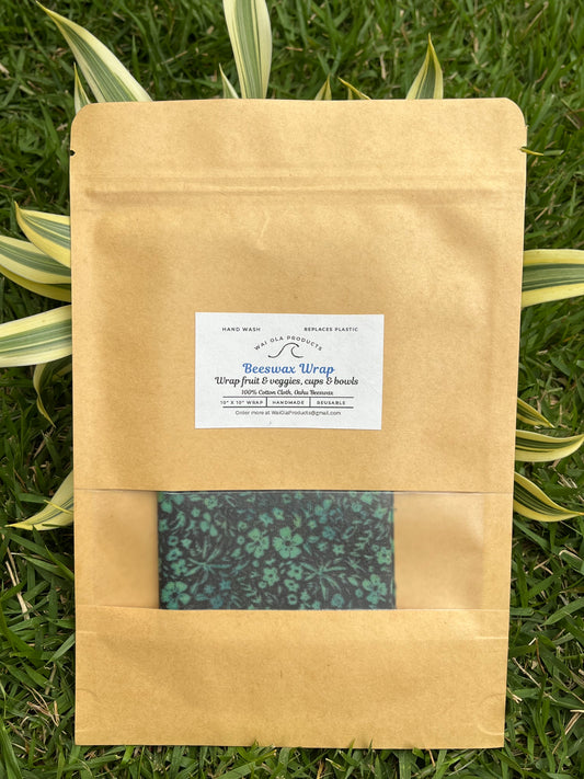 Wai Ola Beeswax Wrap 10"x10"