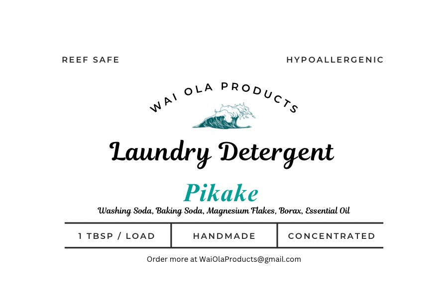 Laundry Detergent - Pikake
